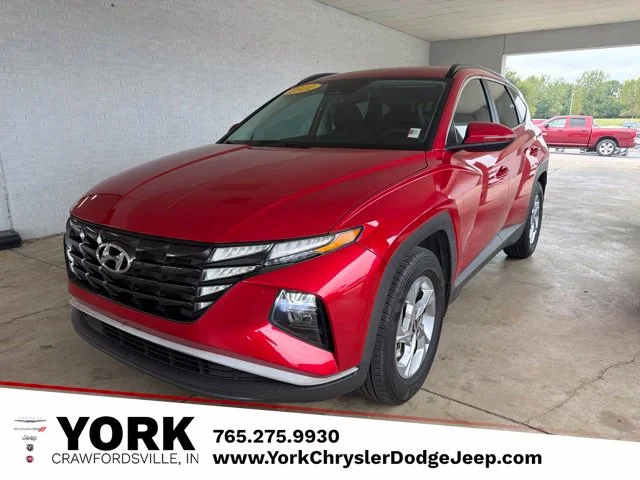 Used 2022 Red Hyundai SEL image 1