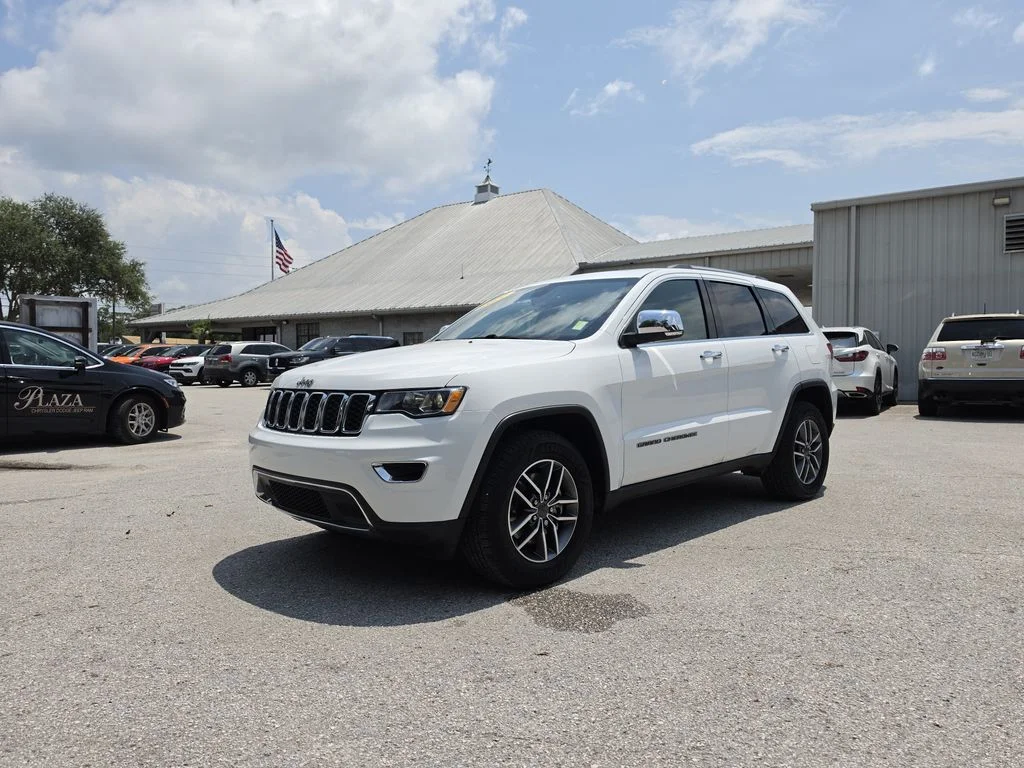 Certified Used 2021 Bright White Clearcoat Jeep Limited image 2