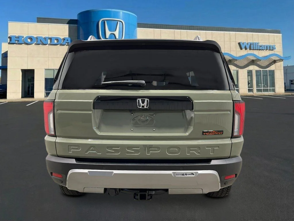 New 2026 Ash Green Metallic Honda TrailSport Elite image 4