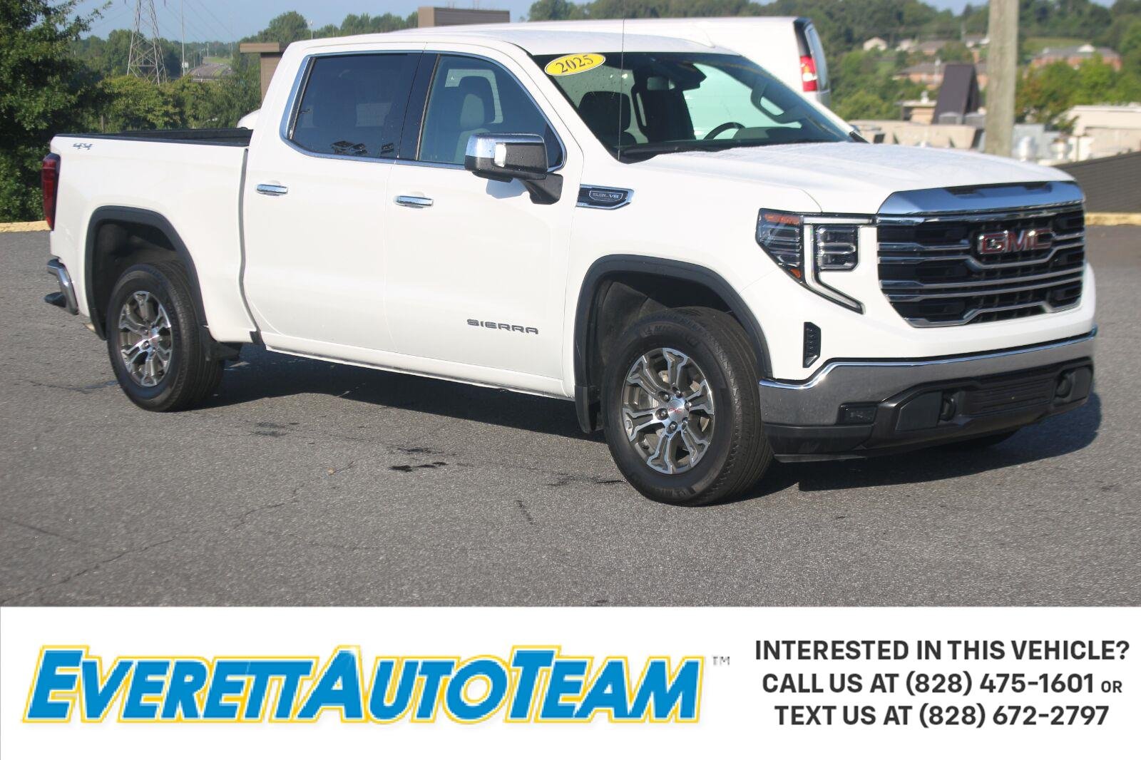 Used 2025 Summit White GMC SLT image 1