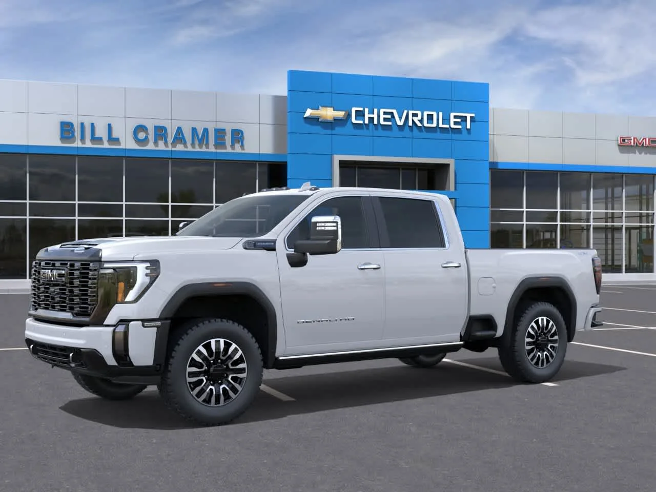 New 2026 Glacier White Tricoat GMC Denali Ultimate image 2
