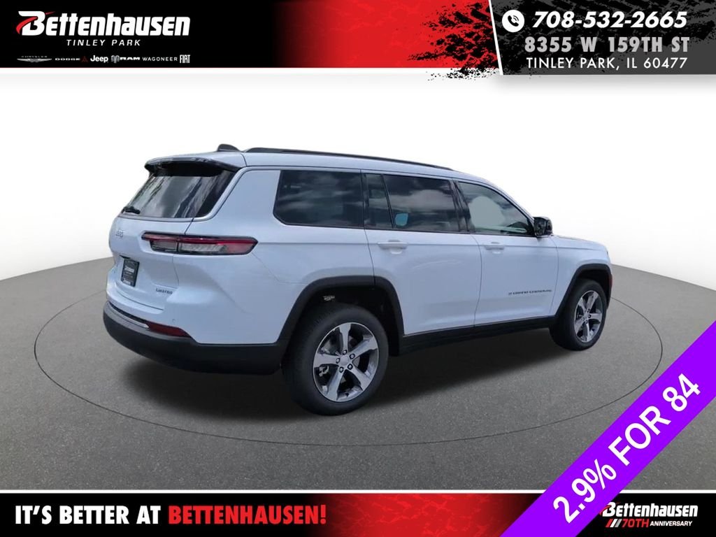New 2026 Bright White Clear-Coat Exterior Paint Jeep Limited image 5
