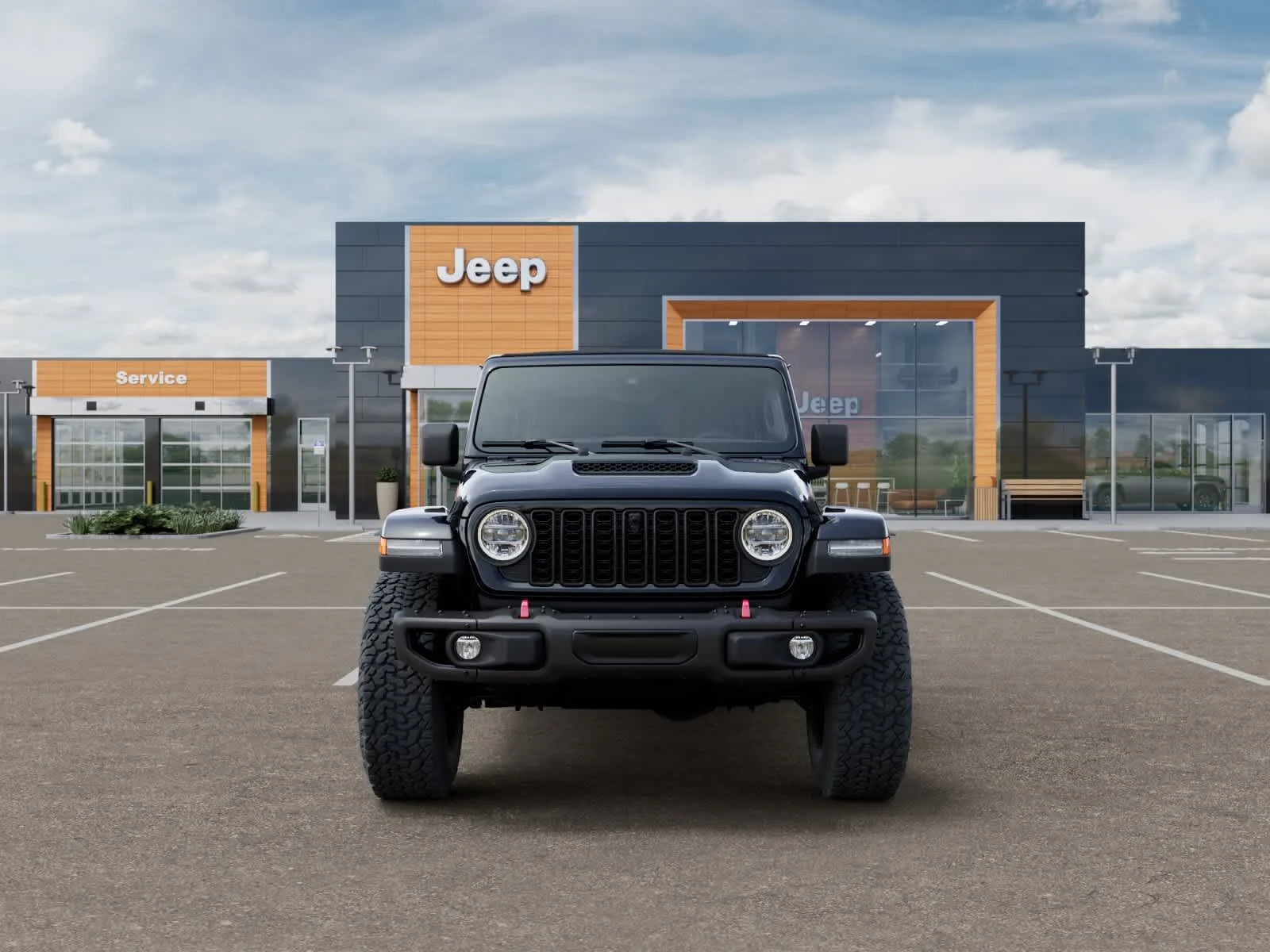 New 2027 Black Clearcoat Jeep Rubicon X image 6