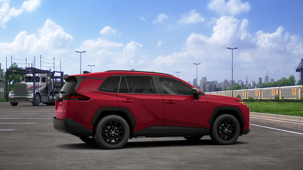 New 2026 Ruby Flare Pearl Toyota XLE Premium image 11