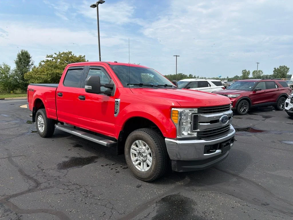 Certified Used 2017 Race Red Ford XLT image 1