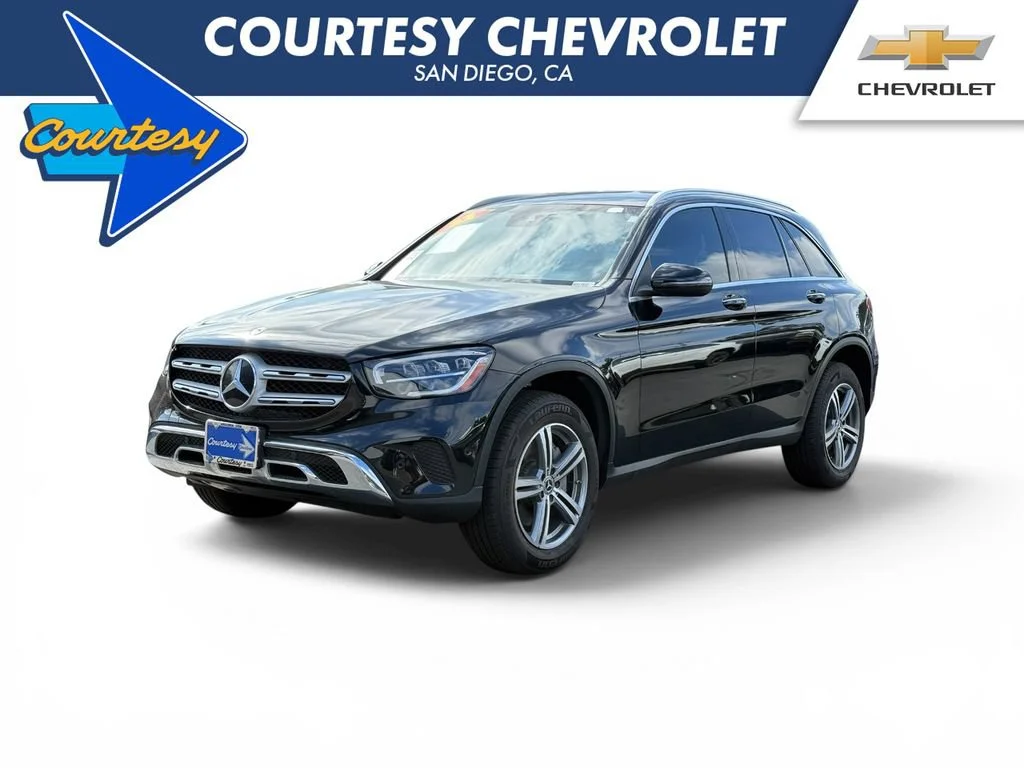 Used 2022 Black Mercedes-Benz GLC 300 image 1