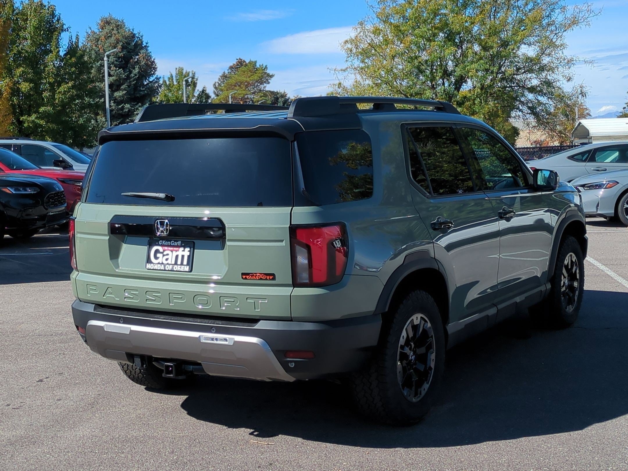 New 2026 Ash Green Metallic Honda TrailSport Elite image 3