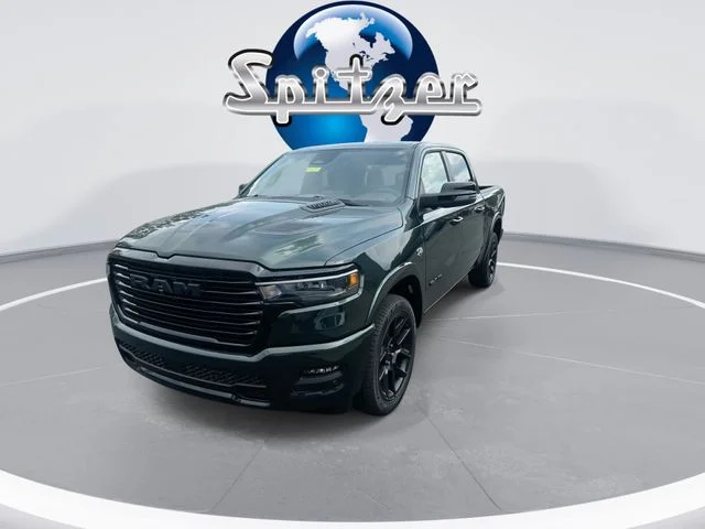 New 2026 Serrano-Green Metallic Exterior Paint RAM Laramie image 6