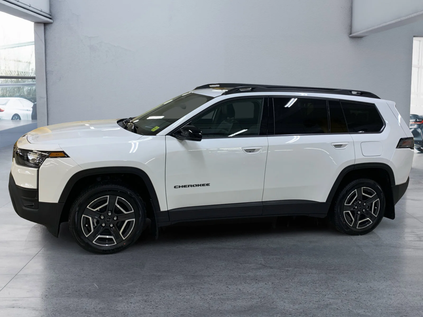 New 2026 Bright White Jeep Limited image 2