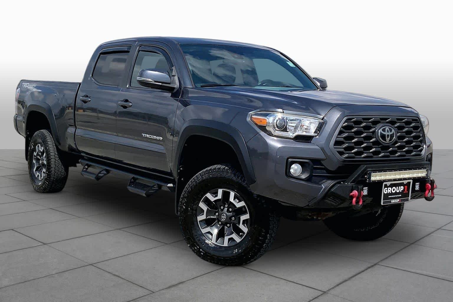 Used 2020 Magnetic Gray Metallic Toyota TRD Sport image 3