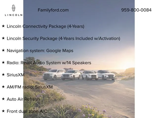 New 2027 Whisper Blue Metallic Clearcoat Lincoln Reserve image 30