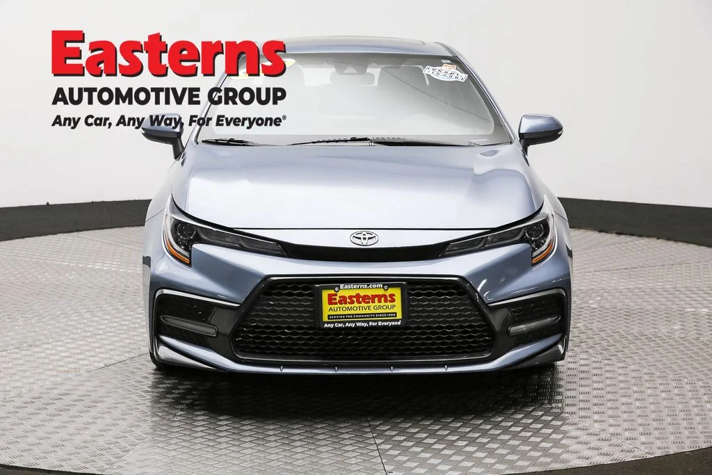 Used 2021 Gray Toyota SE image 2