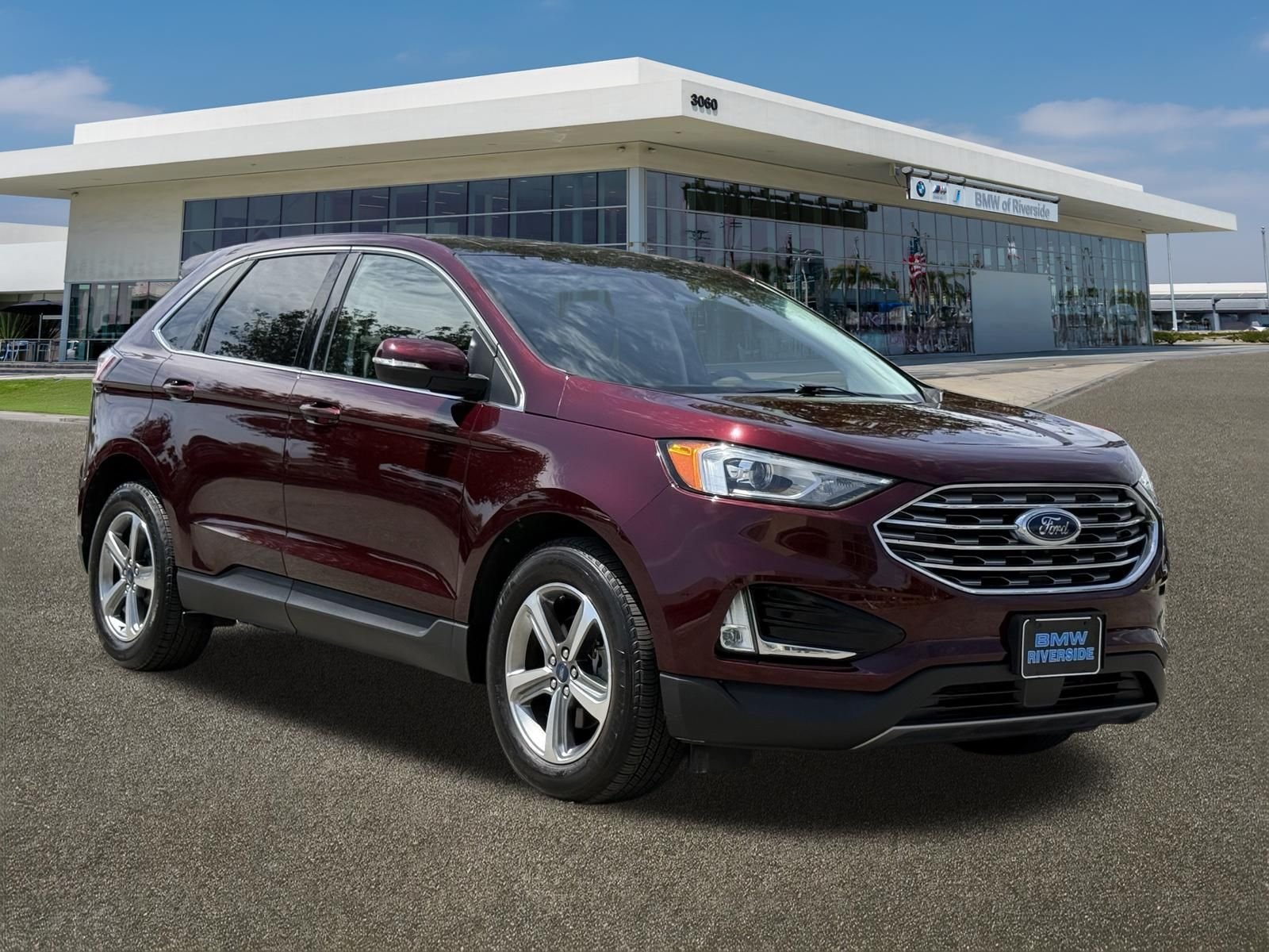 Used 2020 Red Ford SEL image 2