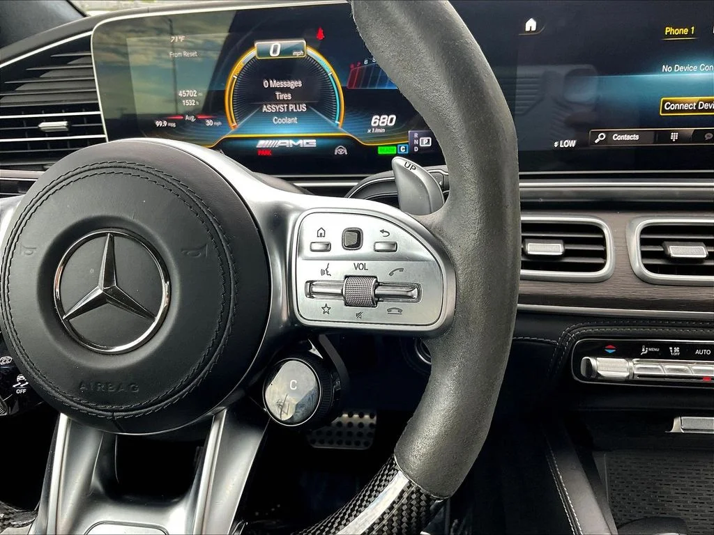 Used 2021 Obsidian Black Metallic Mercedes-Benz GLE 63 S AMG® image 12