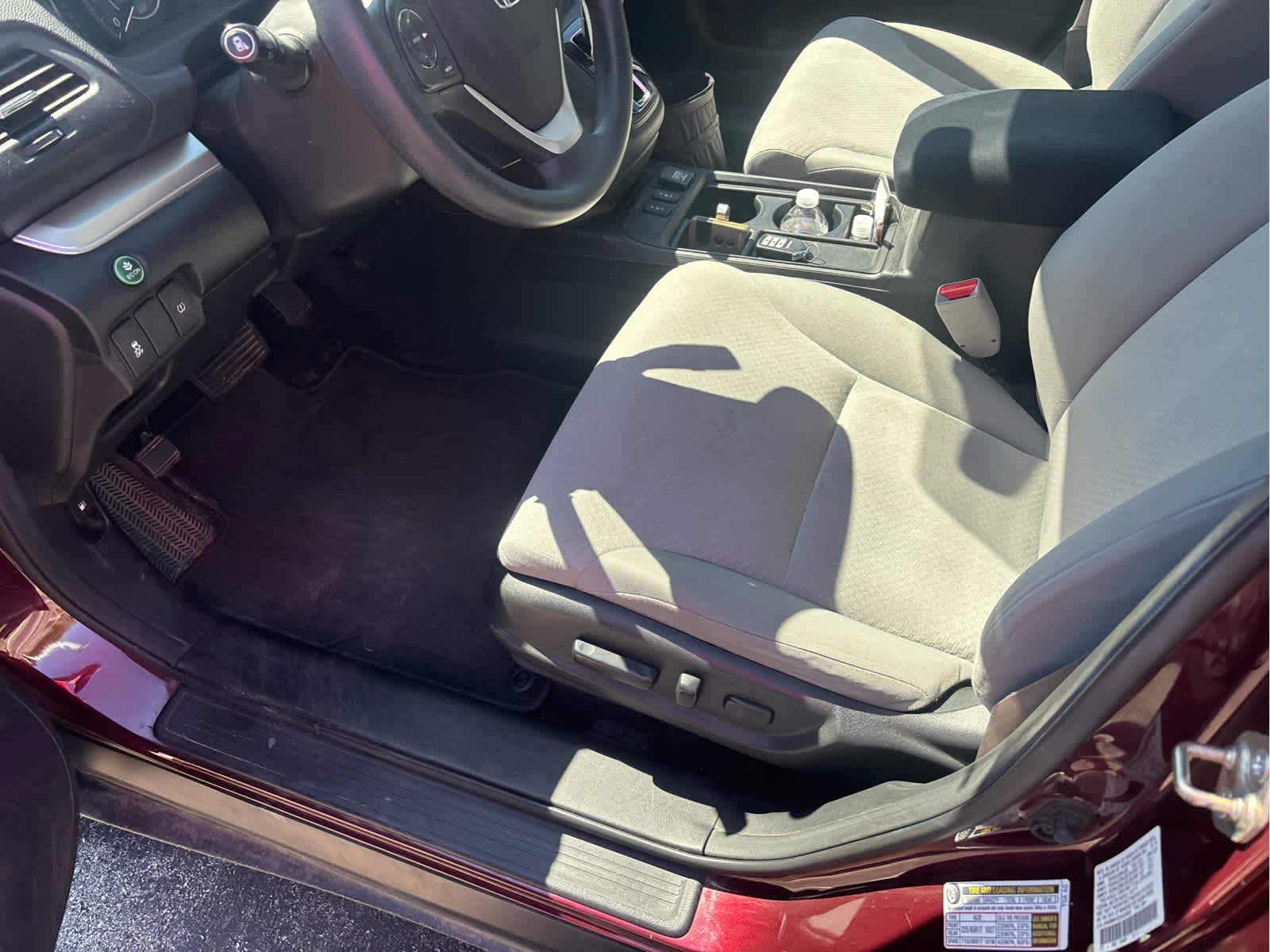 Used 2016 Basque Red Pearl II Honda EX image 16