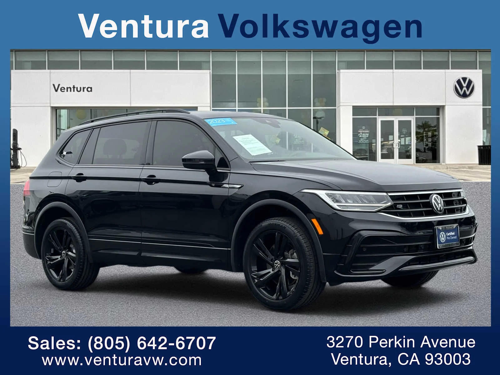 2023 Volkswagen Tiguan 2.0T SE R-Line Black's photo