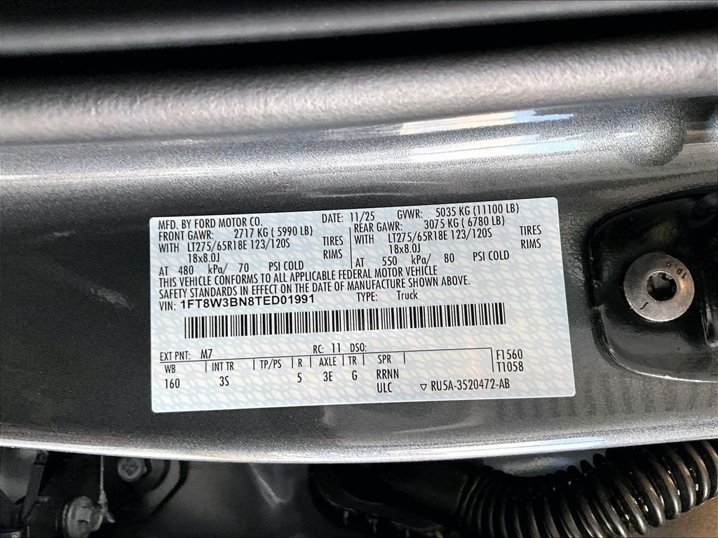 New 2026 Gray Metallic Ford XLT image 17