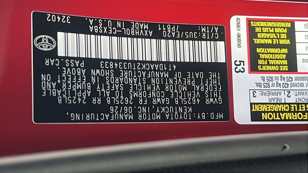 New 2026 Supersonic Red <sup>1</sup> Toyota  Nightshade image 25