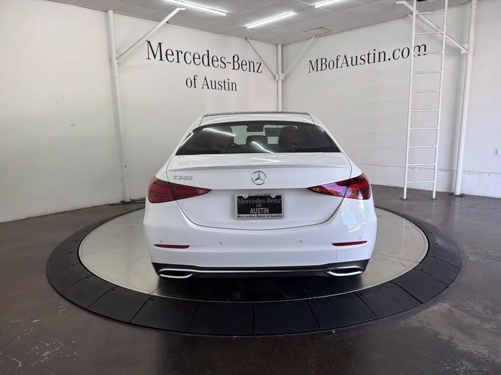 New 2027 White Mercedes-Benz C 300 image 6