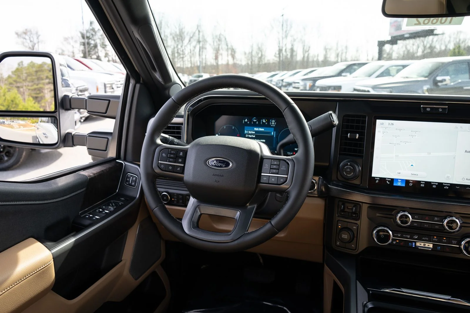 New 2026 Star White Metallic Tri-Coat Ford F-250® Lariat® image 38