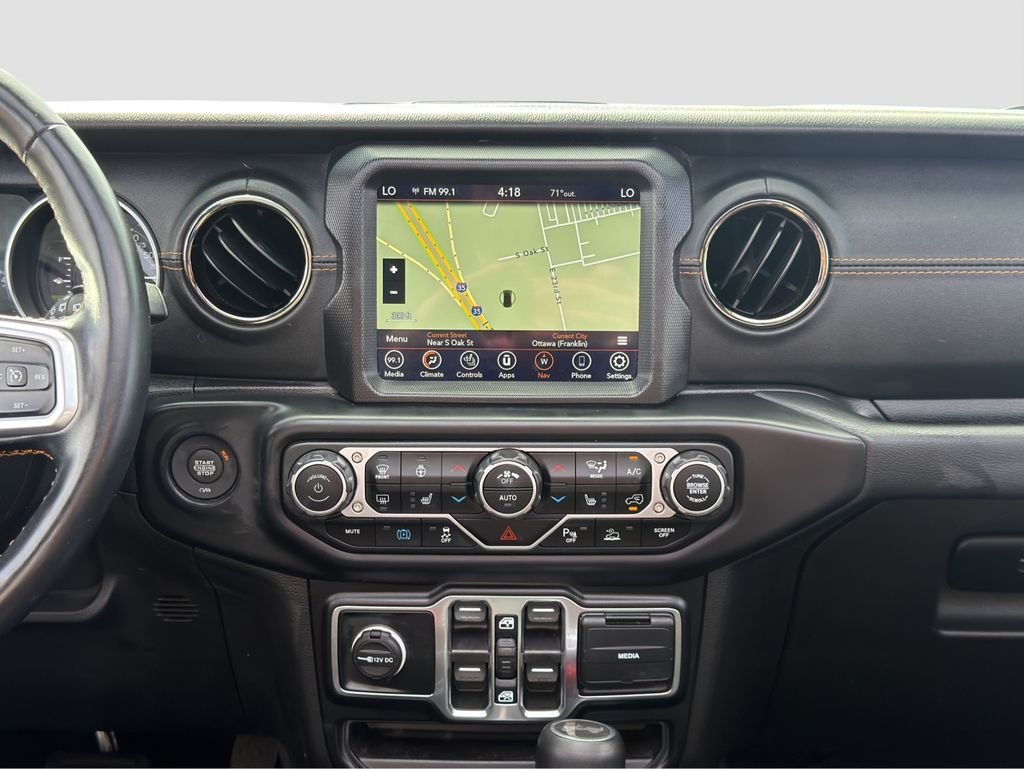 Used 2021 White Jeep Unlimited Sahara 4xe image 16