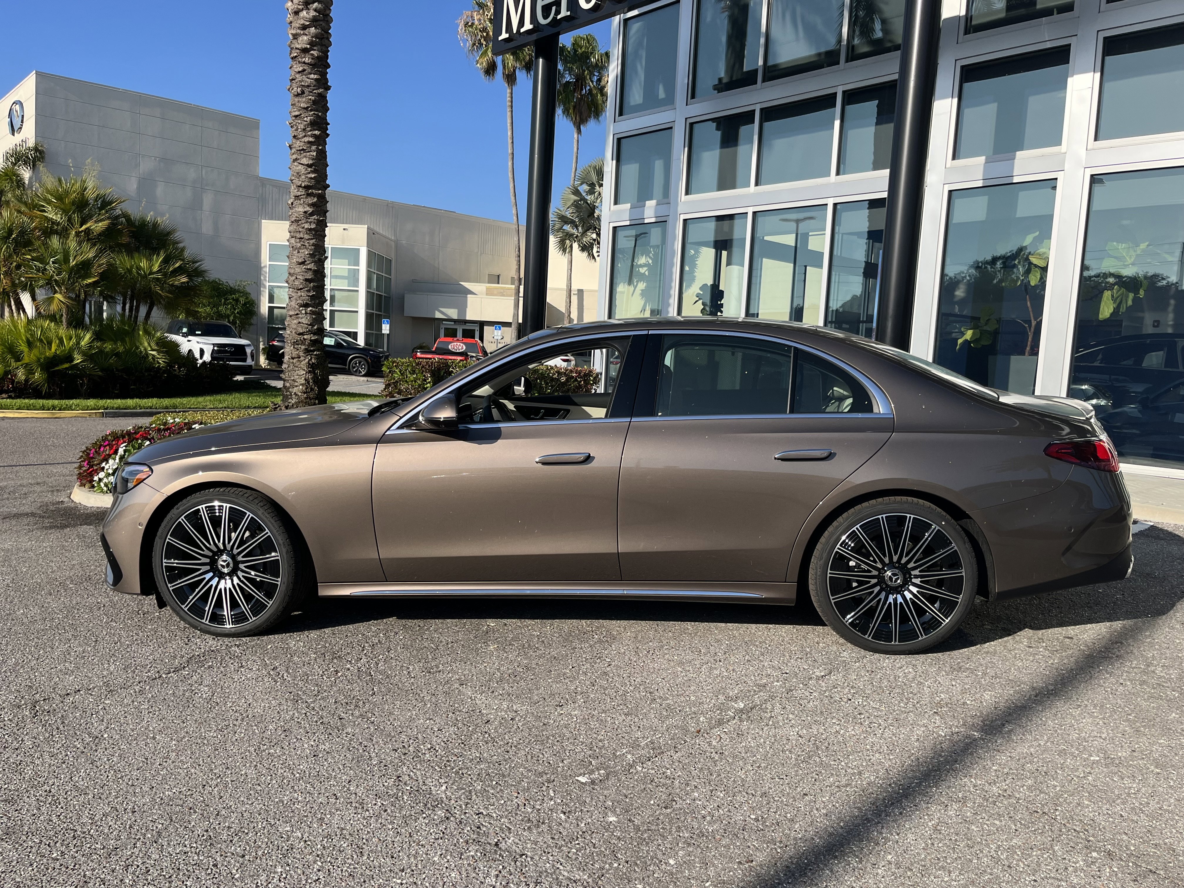 New 2026 Sonoran Brown Metallic Mercedes-Benz E 350 image 3