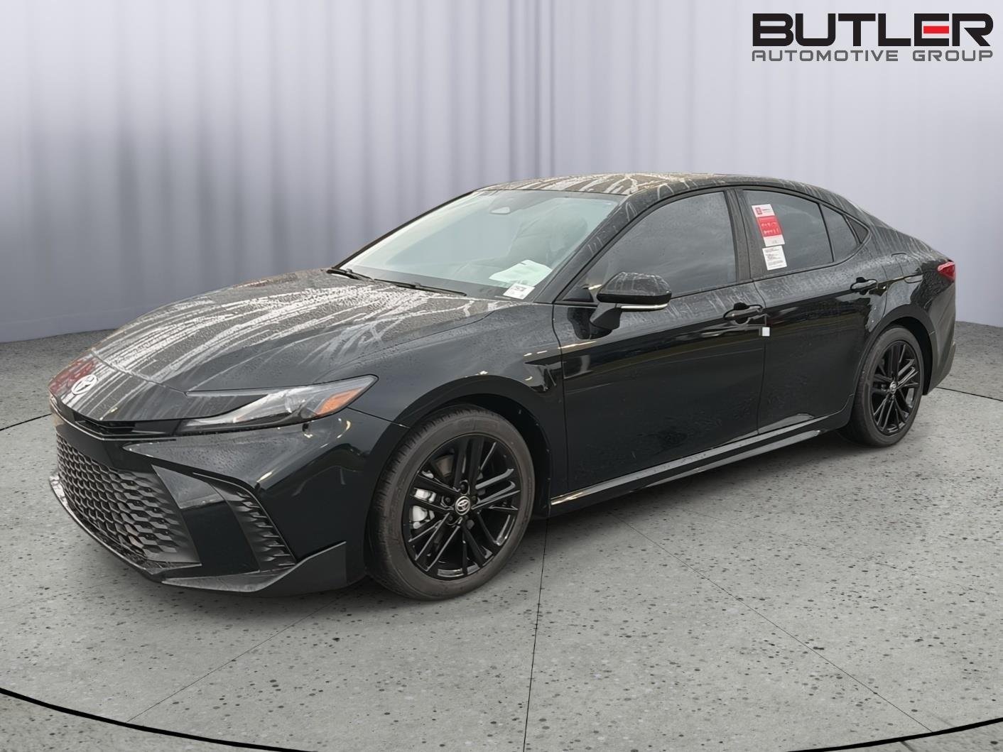 New 2026 Midnight Black Metallic Toyota SE image 1