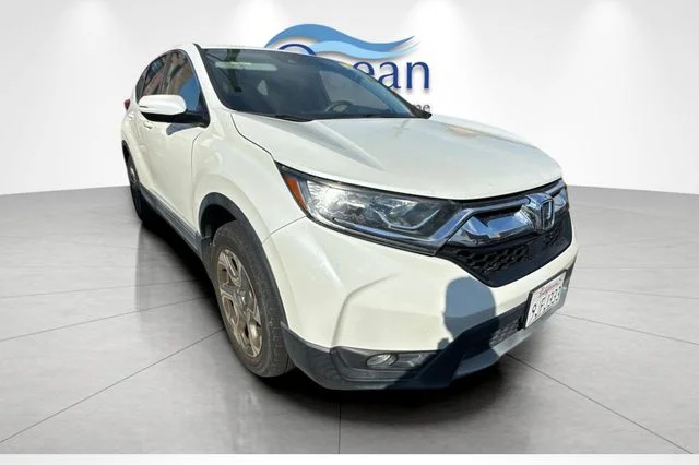 Used 2018 White Diamond Pearl Honda EX image 2