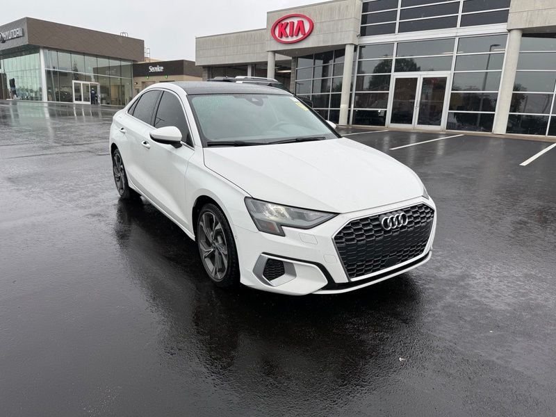 Used 2022 White Audi 40 Premium image 4