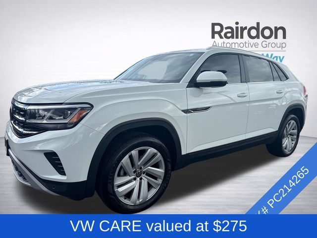 Used 2023 Pure White Volkswagen 3.6L V6 SE w/Technology image 3
