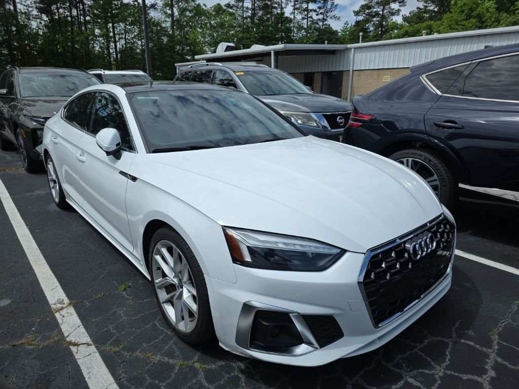 Used 2024 White Audi 45 S line Premium Plus image 2