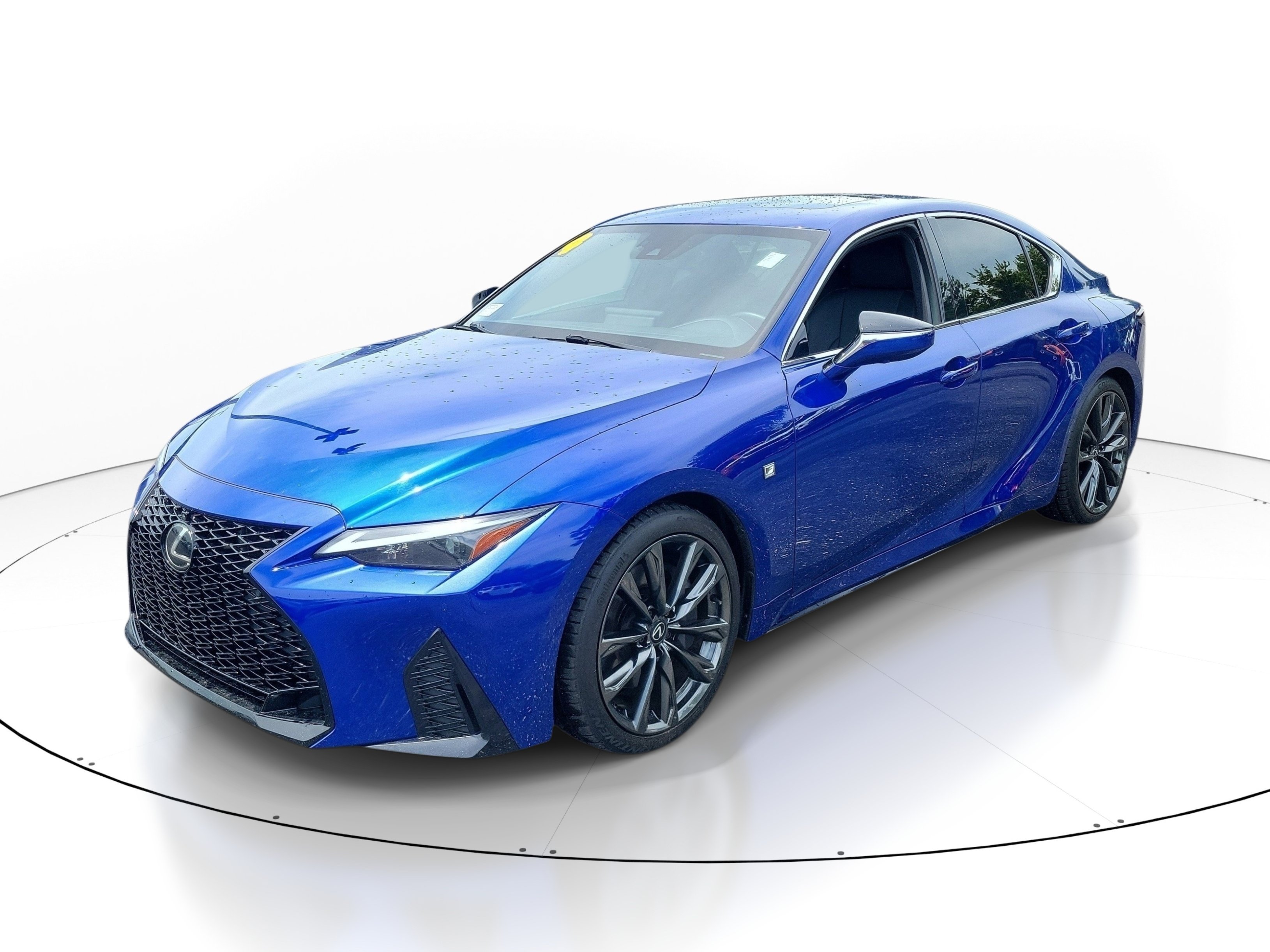 Used 2024 Ultrasonic Blue Mica 2.0 Lexus IS 350 F SPORT Design image 3