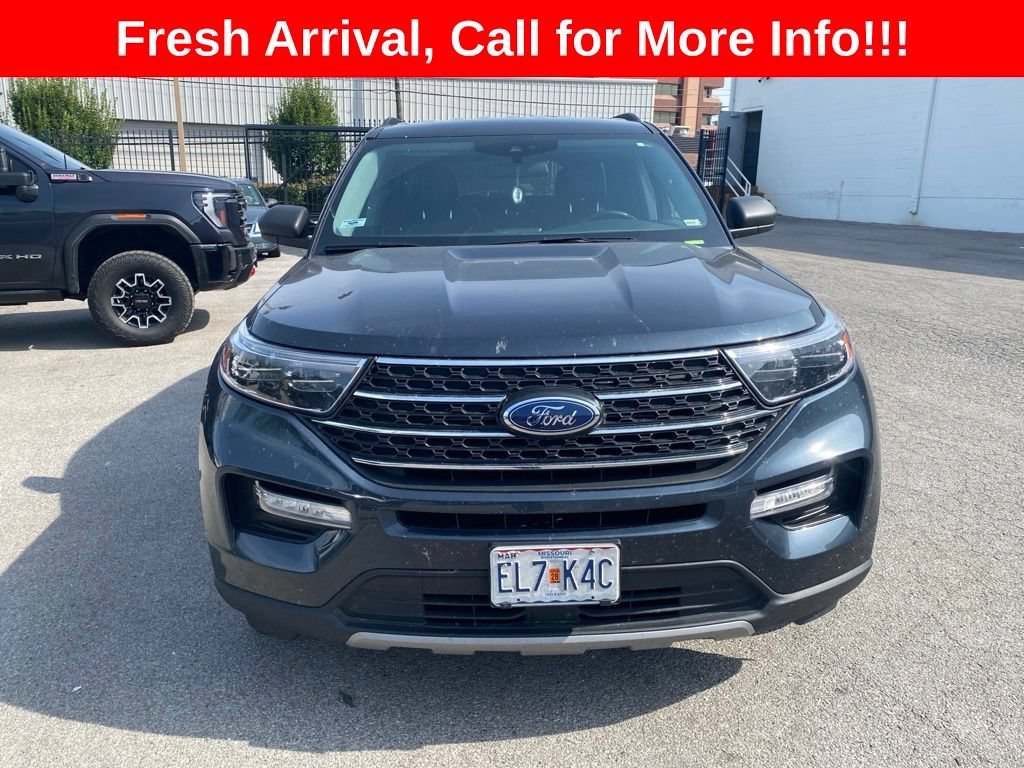 Used 2022 Ford Explorer XLT with VIN 1FMSK8DH5NGA36908 for sale in Kansas City