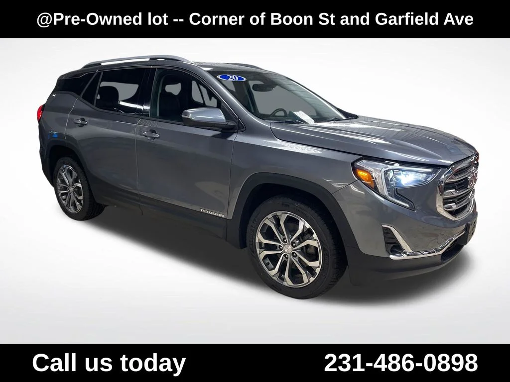 Used 2020 Gray GMC SLT image 7