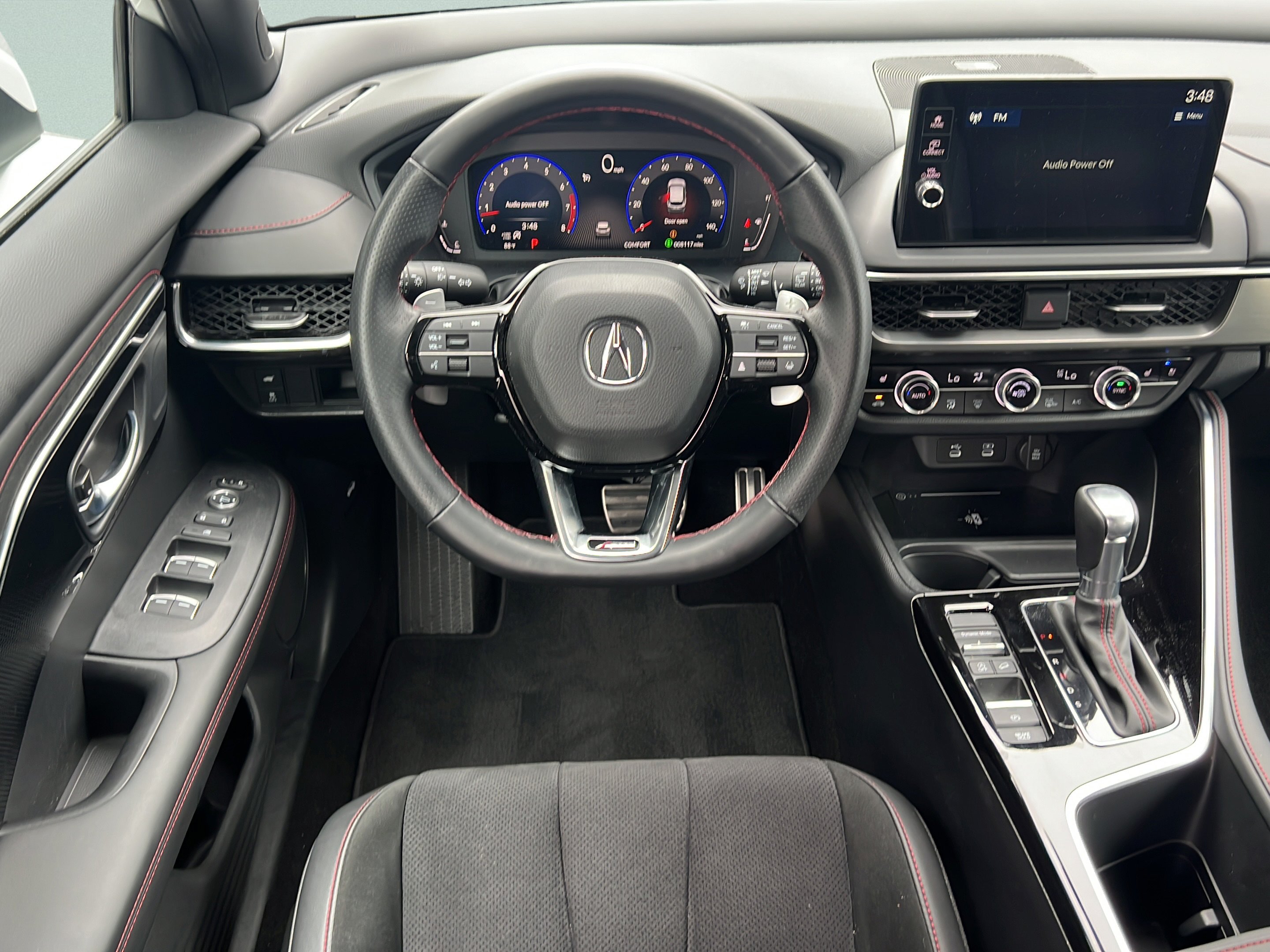Used 2025 Platinum White Pearl Acura w/A-Spec Package image 15