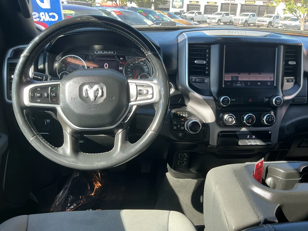 Used 2022 Bright White Clearcoat Ram Big Horn image 9