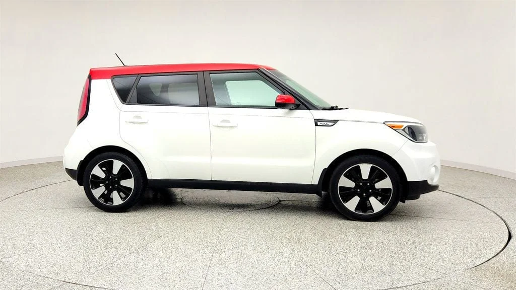 Used 2019 Clear White/Red Roof Kia + Automatic w/ Designer Pkg image 4