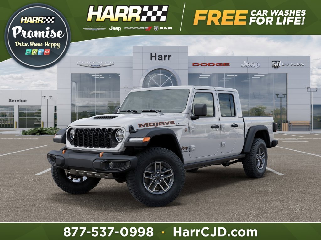 New 2026 Bright White Clear-Coat Exterior Paint Jeep Mojave image 1