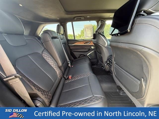 Used 2023 Diamond Black Crystal Pearlcoat Jeep Summit Reserve image 25