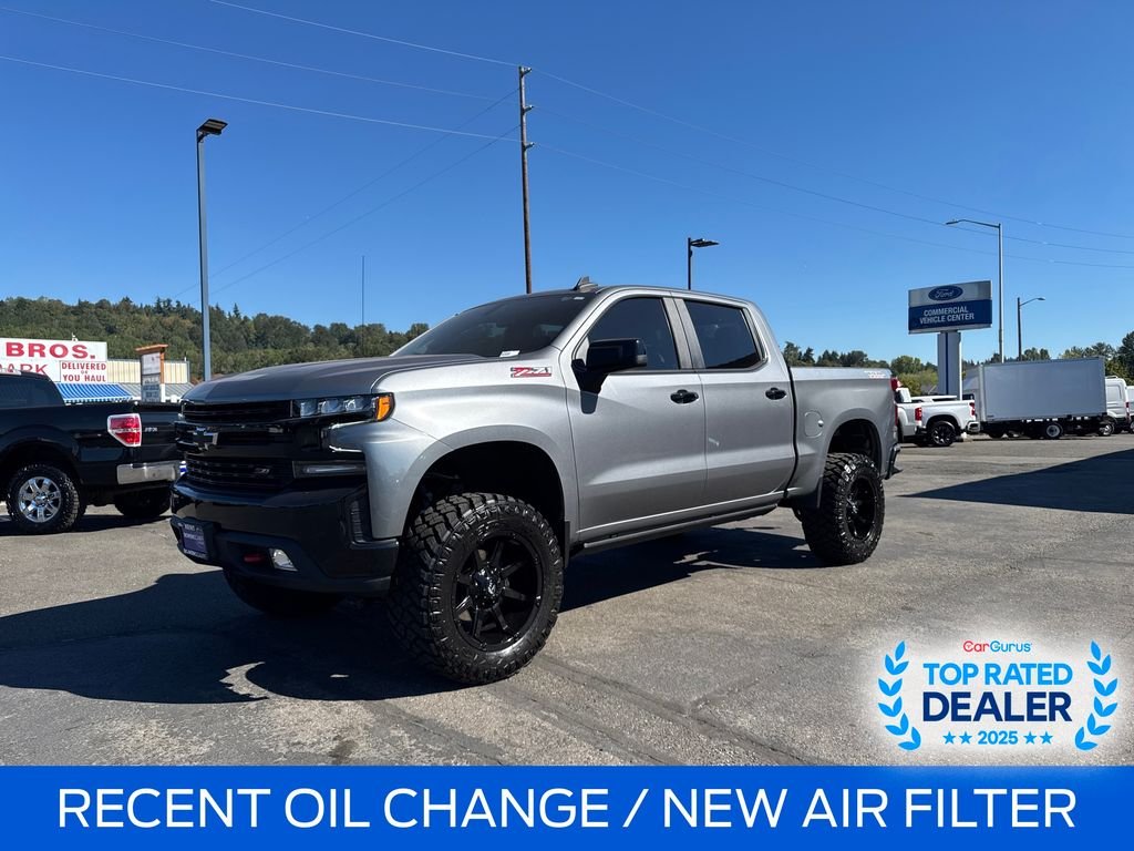 Certified Used 2021 Satin Steel Metallic Chevrolet LT Trail Boss image 1