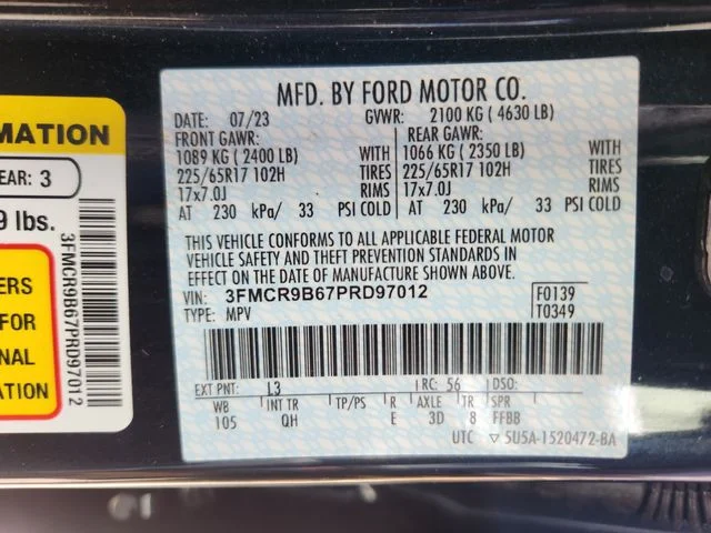 Used 2023 Blue Ford Big Bend image 27