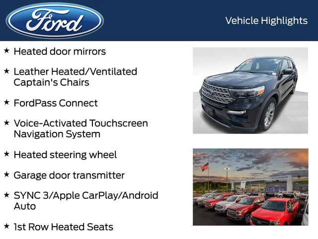 Used 2022 Black Ford Limited image 13