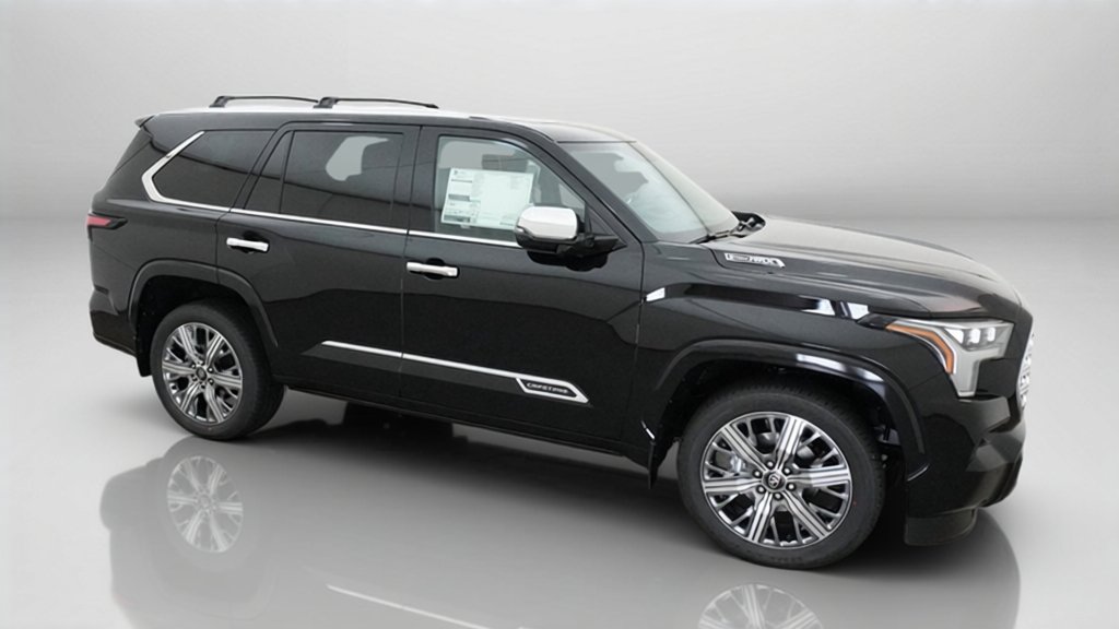 New 2026 Midnight Black Metallic Toyota Capstone image 6