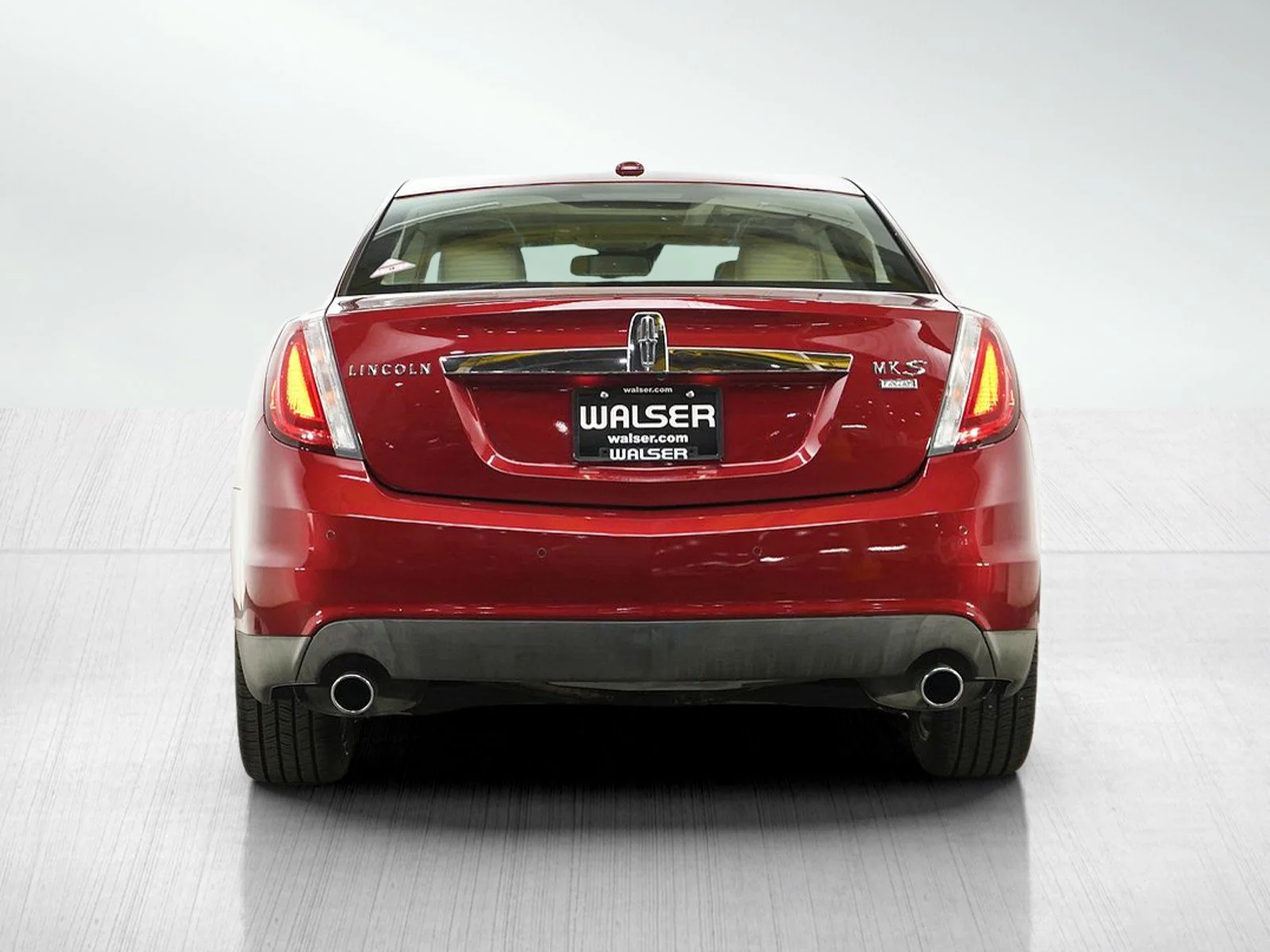 Used 2009 Sangria Red Clearcoat Metallic Lincoln  image 4