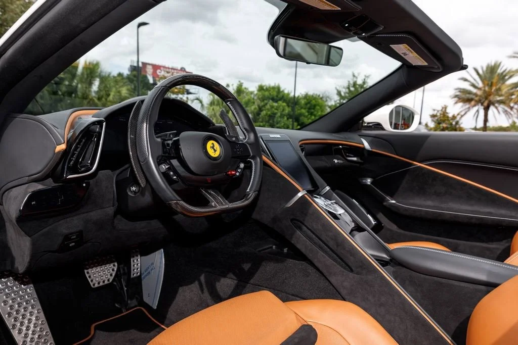 Used 2024 Bianco Italia Ferrari Spider image 23