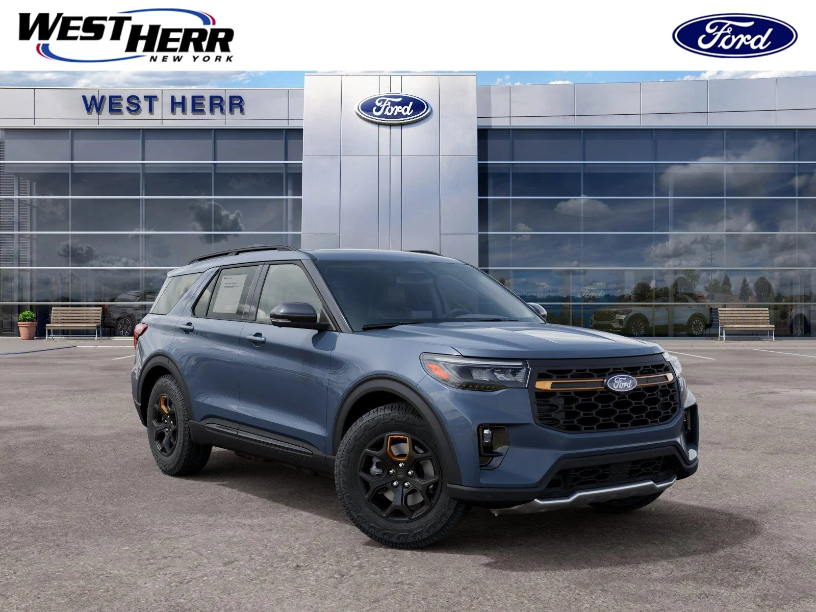 New 2027 Vapor Blue Metallic Ford Tremor® image 1