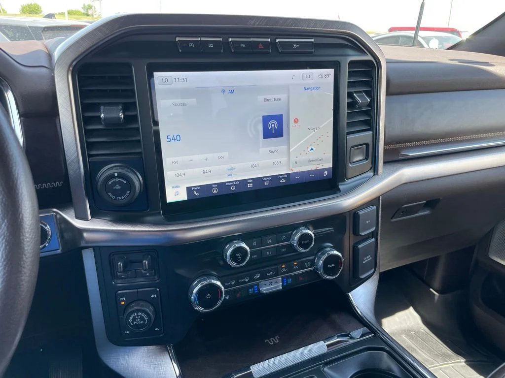 Used 2023 Antimatter Blue Metallic Ford King Ranch image 10