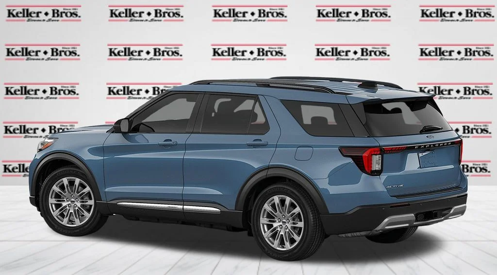 New 2026 Vapor Blue Metallic Ford Active image 2