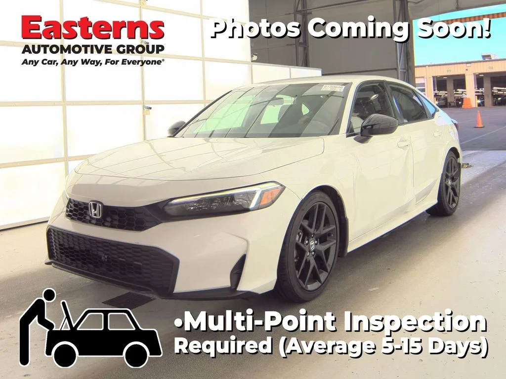 Used 2025 White Honda Sport image 1