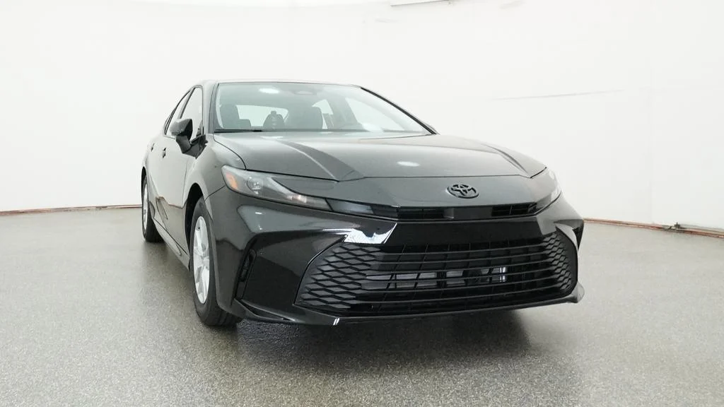 New 2026 Midnight Black Metallic Toyota LE image 7